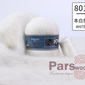 Купить пряжу Menca Пух Норки Синяя Этикетка цвет 801 производства фабрики Menca