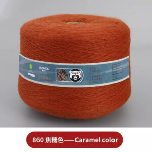 Купить пряжу Menca Пух Норки В Бобинах цвет 860 производства фабрики Menca