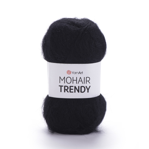 Купить пряжу MOHAIR TRENDY цвет 102 производства фабрики