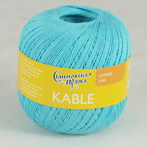 Купить пряжу Московская шерстопрядильная фабрика Кабле цвет 30493 производства фабрики Московская шерстопрядильная фабрика