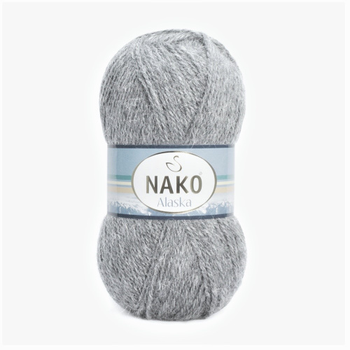 Купить пряжу NAKO ALASKA цвет 7117 производства фабрики NAKO