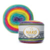 Купить пряжу NAKO ANGORA LUKS COLOR цвет 81920 производства фабрики NAKO
