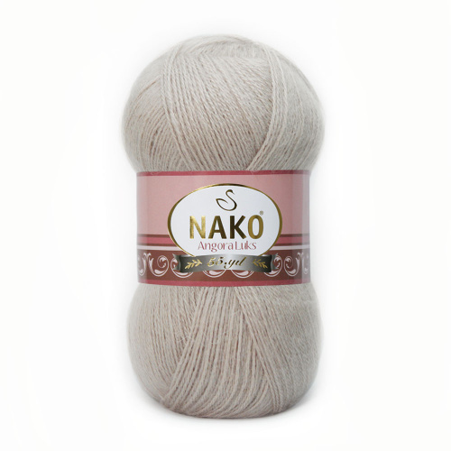 Купить пряжу NAKO ANGORA LUKS цвет 10344 производства фабрики NAKO