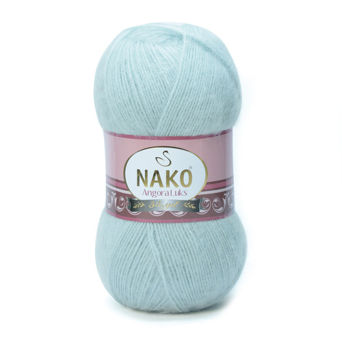 Купить пряжу NAKO ANGORA LUKS цвет 10471 производства фабрики NAKO