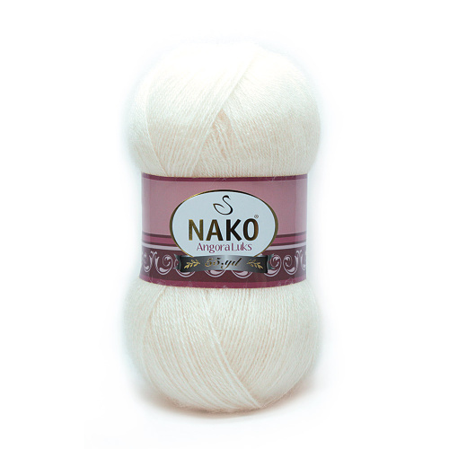 Купить пряжу NAKO ANGORA LUKS цвет 11498 производства фабрики NAKO