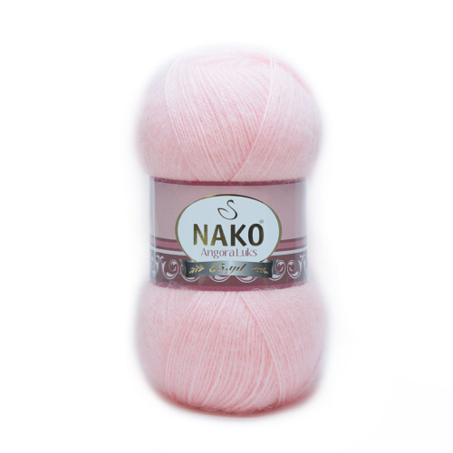 Купить пряжу NAKO ANGORA LUKS цвет 11502 производства фабрики NAKO