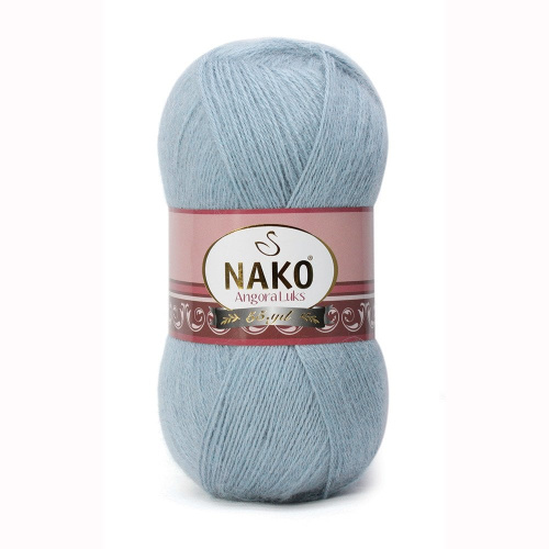 Купить пряжу NAKO ANGORA LUKS цвет 12408 производства фабрики NAKO