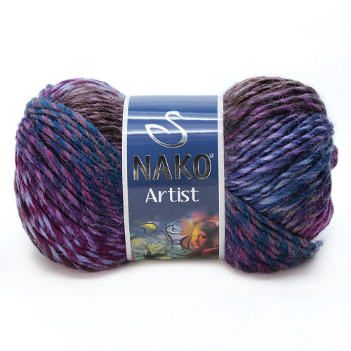 Купить пряжу NAKO ARTIST цвет 85940 производства фабрики NAKO