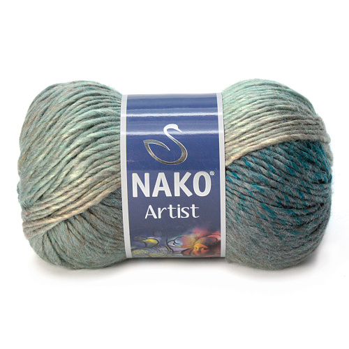 Купить пряжу NAKO ARTIST цвет 86351 производства фабрики NAKO