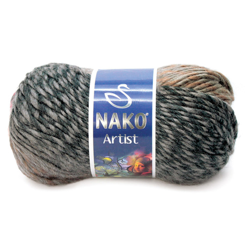 Купить пряжу NAKO ARTIST цвет 86617 производства фабрики NAKO