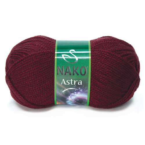 Купить пряжу NAKO ASTRA цвет 999 производства фабрики NAKO