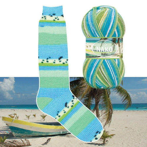 Купить пряжу NAKO BOHO KONSEPT цвет 81926 производства фабрики NAKO