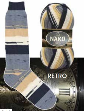 Купить пряжу NAKO BOHO KONSEPT цвет 82041 производства фабрики NAKO