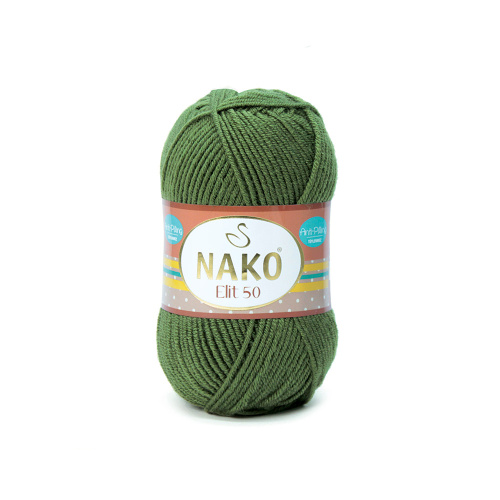 Купить пряжу NAKO ELIT 50 цвет 10665 производства фабрики NAKO