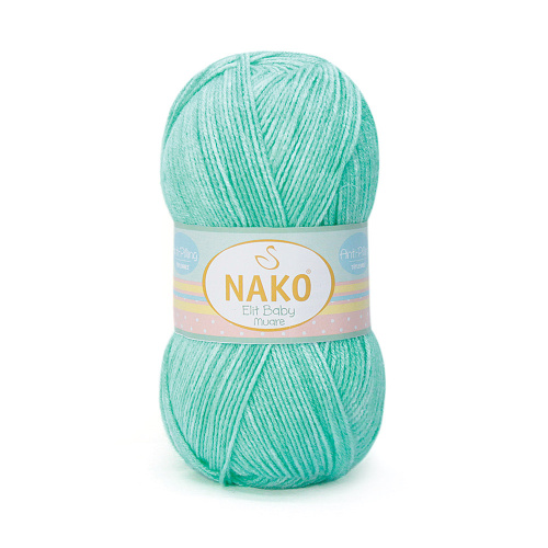 Купить пряжу NAKO ELIT BABY MUARE цвет 31704 производства фабрики NAKO