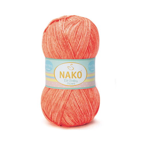 Купить пряжу NAKO ELIT BABY MUARE цвет 31767 производства фабрики NAKO