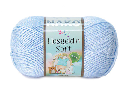 Купить пряжу NAKO HOSGELDIN SOFT цвет 10556 производства фабрики NAKO
