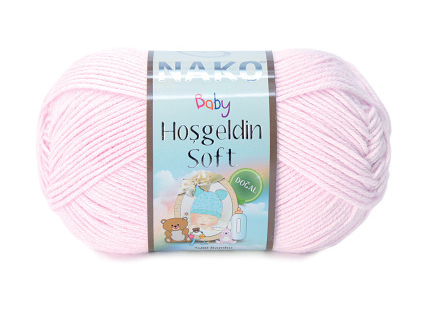 Купить пряжу NAKO HOSGELDIN SOFT цвет 10557 производства фабрики NAKO