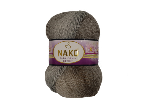 Купить пряжу NAKO MOHAIR DELICATE COLOR FLOW цвет 28083 производства фабрики NAKO
