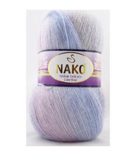 Купить пряжу NAKO MOHAIR DELICATE COLOR FLOW цвет 28095 производства фабрики NAKO