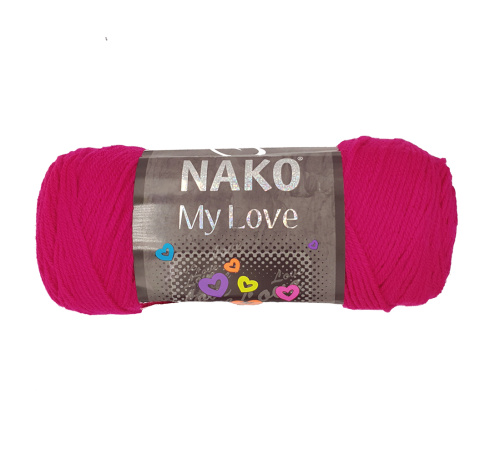 Купить пряжу NAKO MY LOVE цвет 10918 производства фабрики NAKO
