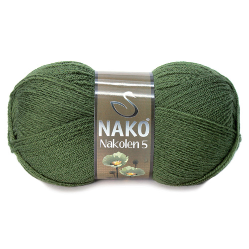Купить пряжу NAKO NAKOLEN 5 цвет 1902 производства фабрики NAKO