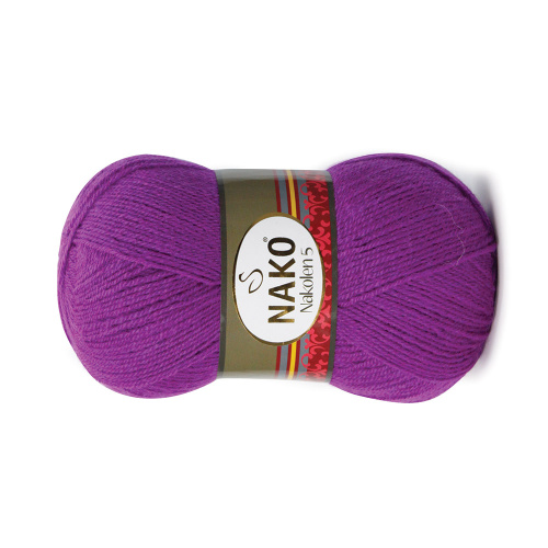 Купить пряжу NAKO NAKOLEN 5 цвет 6637 производства фабрики NAKO