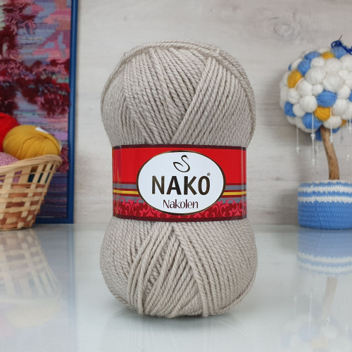Купить пряжу NAKO NAKOLEN цвет 1199 производства фабрики NAKO