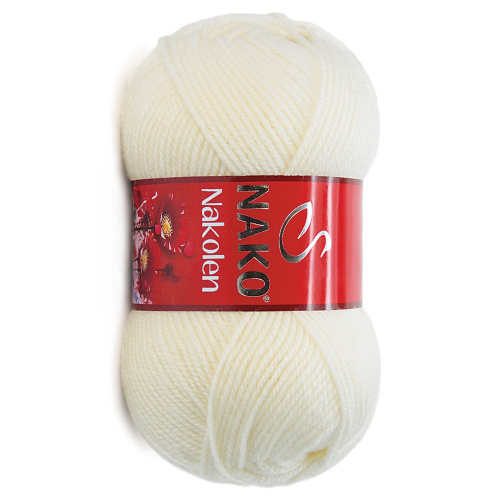 Купить пряжу NAKO NAKOLEN цвет 300 производства фабрики NAKO