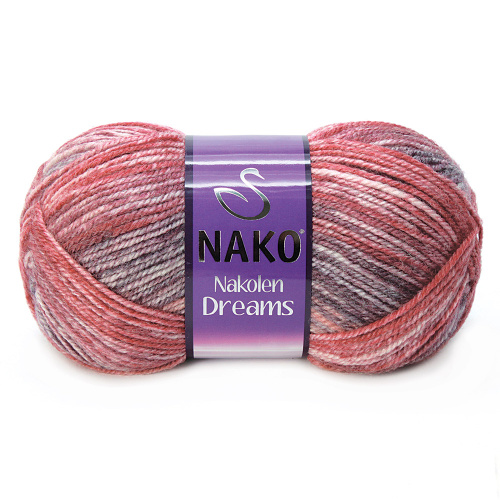 Купить пряжу NAKO NAKOLEN DREAMS цвет 31464 производства фабрики NAKO