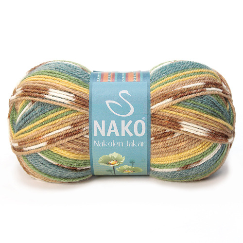 Купить пряжу NAKO NAKOLEN JAKAR цвет 81202 производства фабрики NAKO
