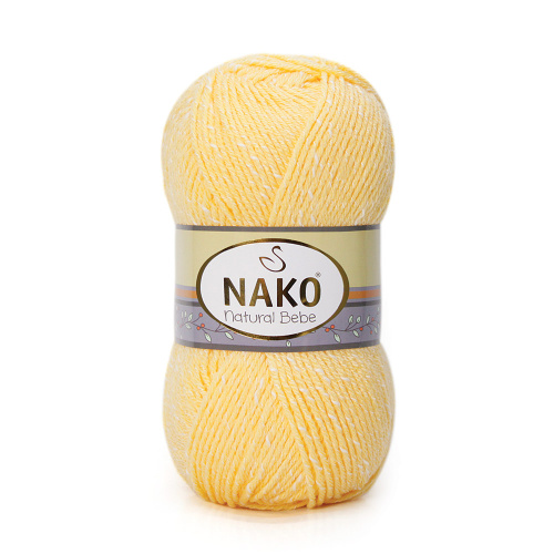 Купить пряжу NAKO NATURAL BEBE цвет 10000 производства фабрики NAKO