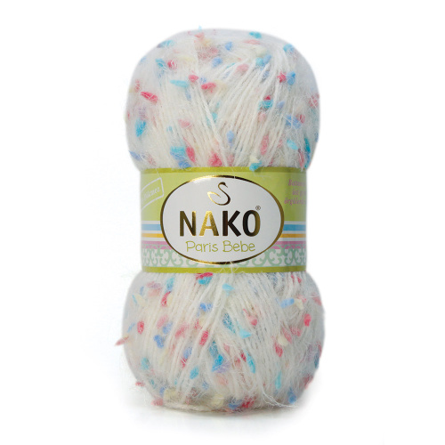 Купить пряжу NAKO PARIS BEBE цвет 21347 производства фабрики NAKO