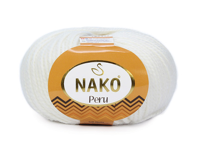 Купить пряжу NAKO PERU цвет 208 производства фабрики NAKO