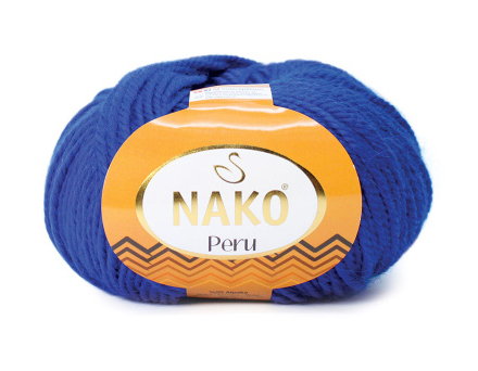 Купить пряжу NAKO PERU цвет 6744 производства фабрики NAKO