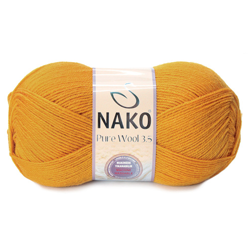 Купить пряжу NAKO PURE WOOL 3.5 цвет 10429 производства фабрики NAKO
