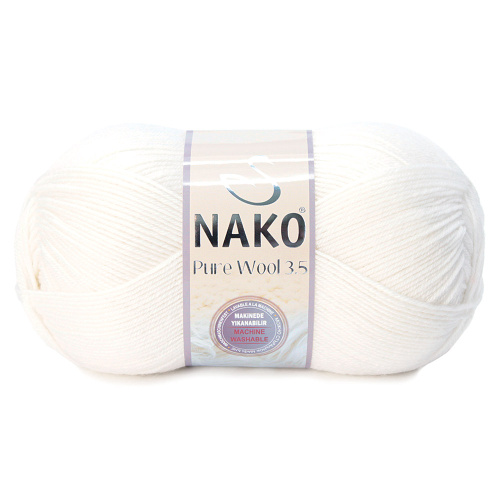 Купить пряжу NAKO PURE WOOL 3.5 цвет 208 производства фабрики NAKO