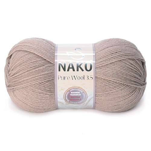 Купить пряжу NAKO PURE WOOL 3.5 цвет 257 производства фабрики NAKO