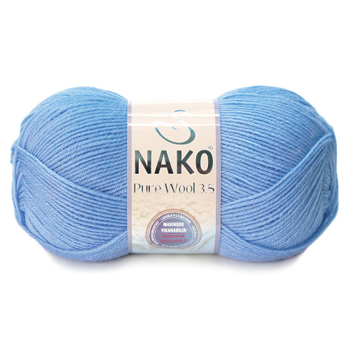 Купить пряжу NAKO PURE WOOL 3.5 цвет 271 производства фабрики NAKO