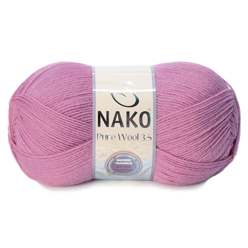 Купить пряжу NAKO PURE WOOL 3.5 цвет 275 производства фабрики NAKO