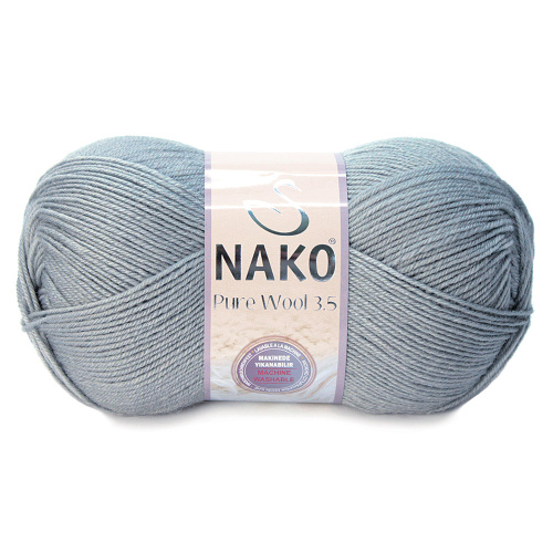 Купить пряжу NAKO PURE WOOL 3.5 цвет 3298 производства фабрики NAKO