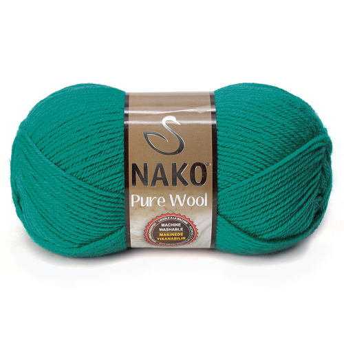 Купить пряжу NAKO PURE WOOL цвет 10327 производства фабрики NAKO