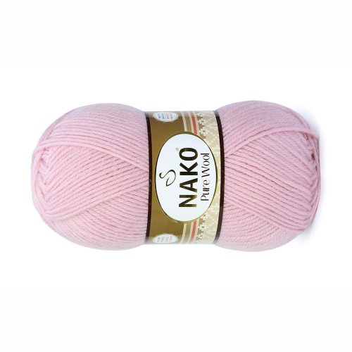 Купить пряжу NAKO PURE WOOL цвет 10639 производства фабрики NAKO