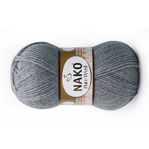 Купить пряжу NAKO PURE WOOL цвет 194 производства фабрики NAKO
