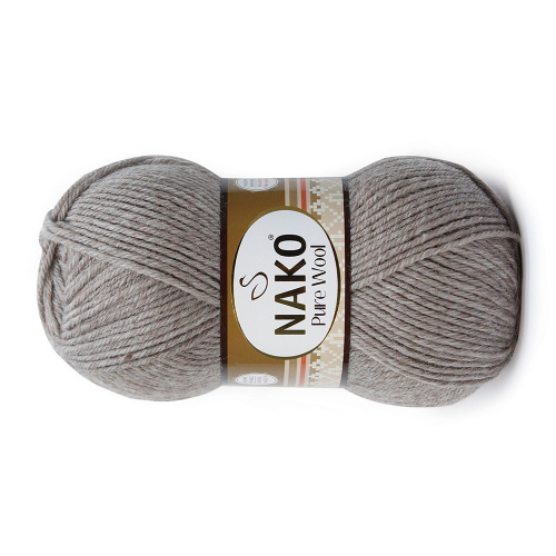 Купить пряжу NAKO PURE WOOL цвет 23131 производства фабрики NAKO