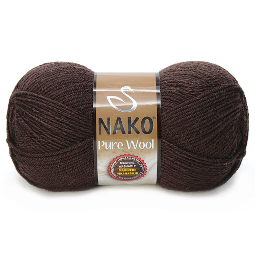 Купить пряжу NAKO PURE WOOL цвет 282 производства фабрики NAKO