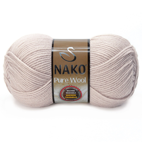 Купить пряжу NAKO PURE WOOL цвет 3079 производства фабрики NAKO