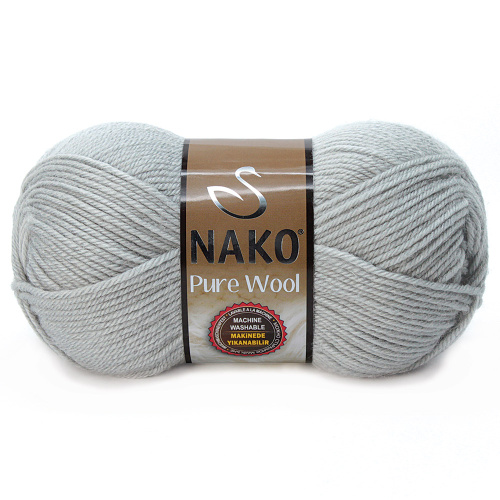 Купить пряжу NAKO PURE WOOL цвет 3298 производства фабрики NAKO