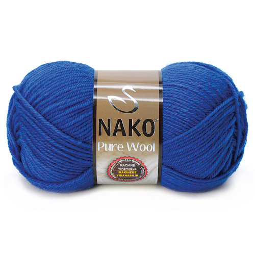 Купить пряжу NAKO PURE WOOL цвет 5329 производства фабрики NAKO