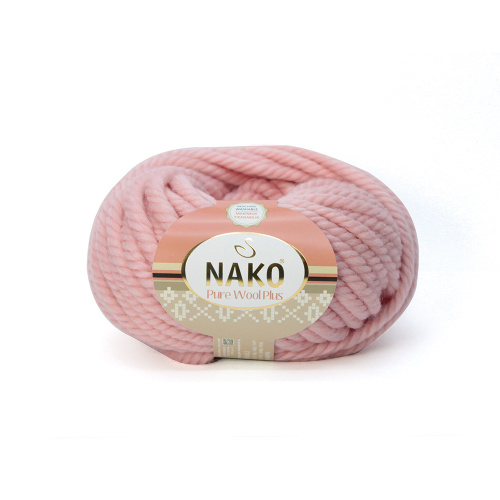 Купить пряжу NAKO PURE WOOL PLUS цвет 11480 производства фабрики NAKO